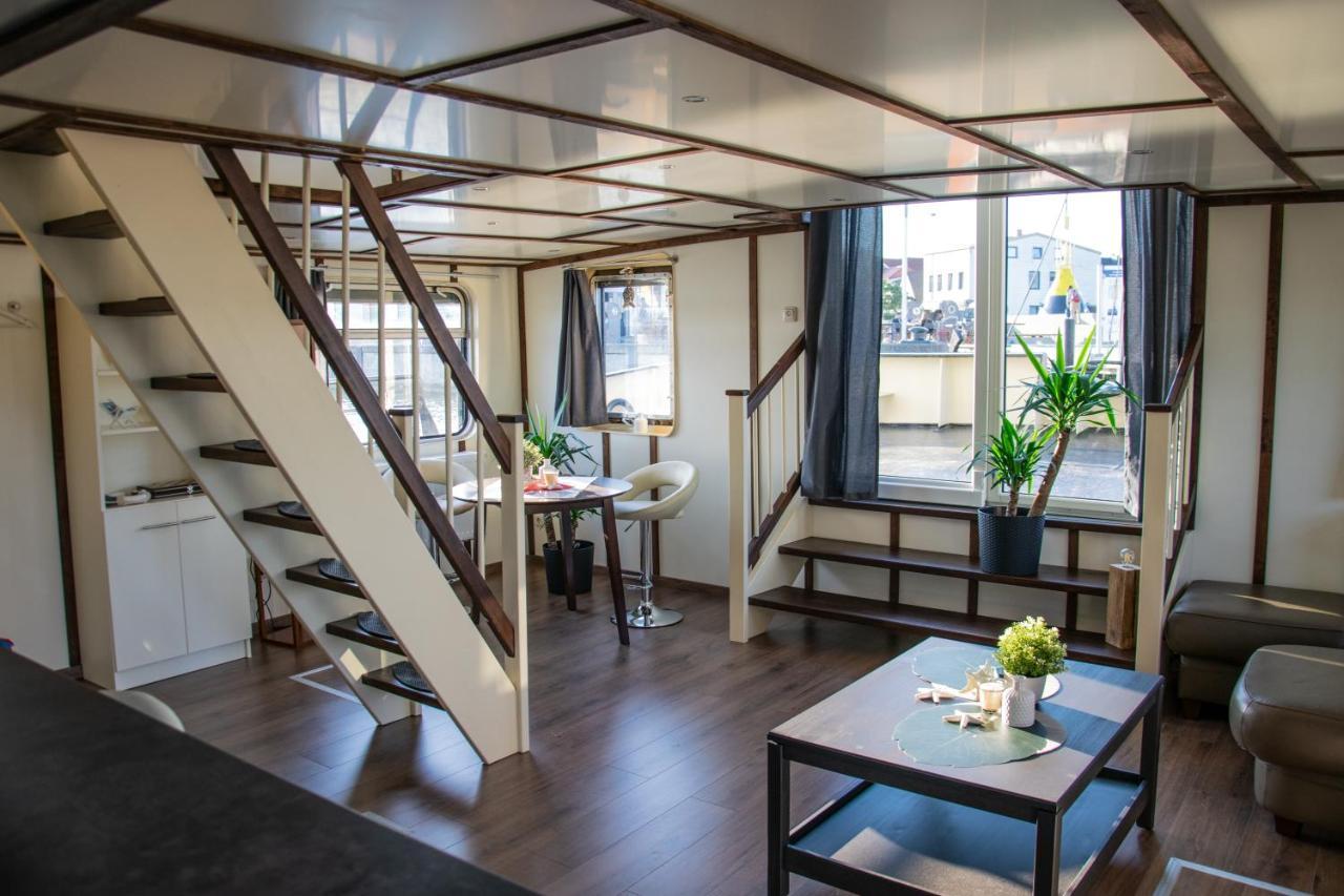 Apartamento Island-Dreams Hausboot Cecilie Schleswig Exterior foto