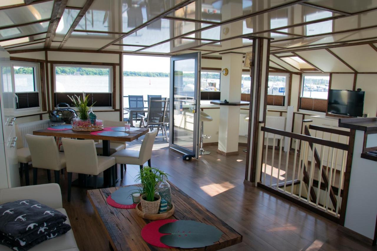 Apartamento Island-Dreams Hausboot Cecilie Schleswig Exterior foto