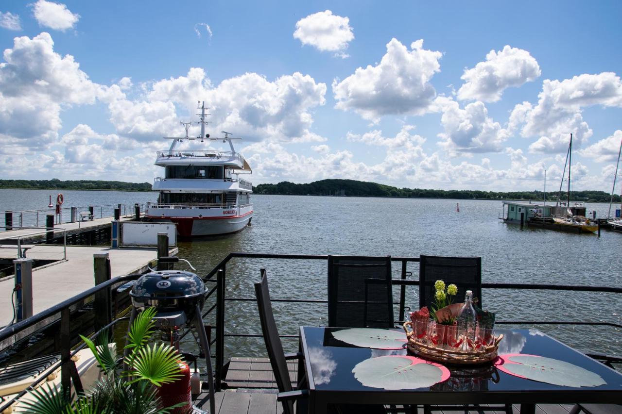 Apartamento Island-Dreams Hausboot Cecilie Schleswig Exterior foto