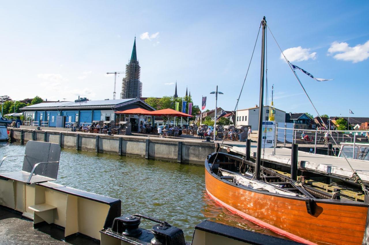 Apartamento Island-Dreams Hausboot Cecilie Schleswig Exterior foto